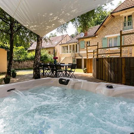 Wonderful House In Sarlat Center With Heated Pool & Jaccuzi Vila Exterior foto