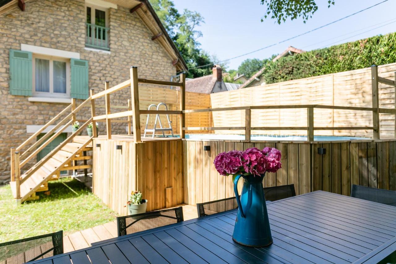 Wonderful House In Sarlat Center With Heated Pool & Jaccuzi Vila Exterior foto