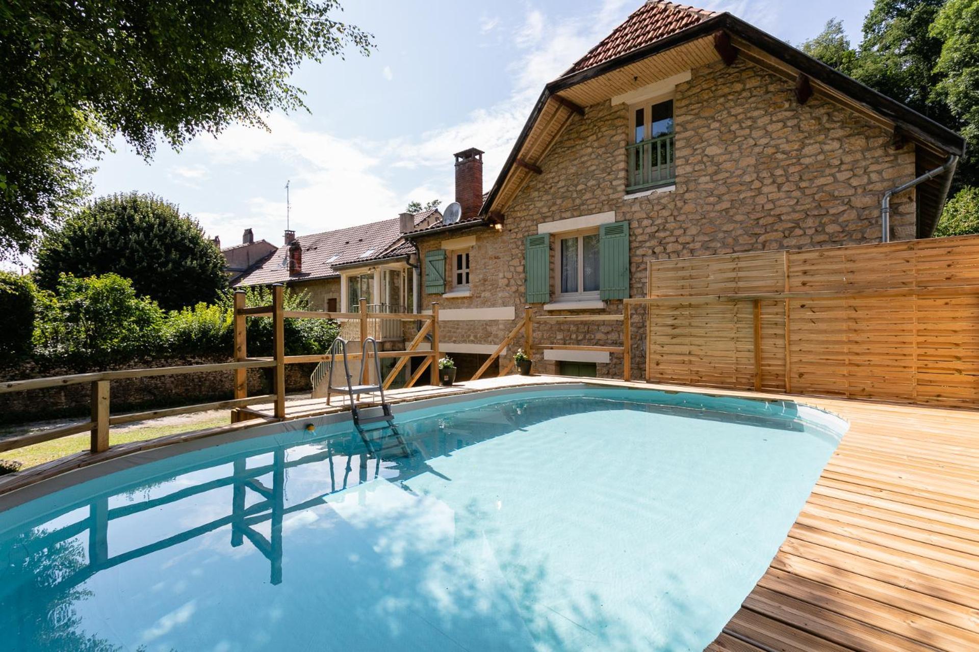 Wonderful House In Sarlat Center With Heated Pool & Jaccuzi Vila Exterior foto