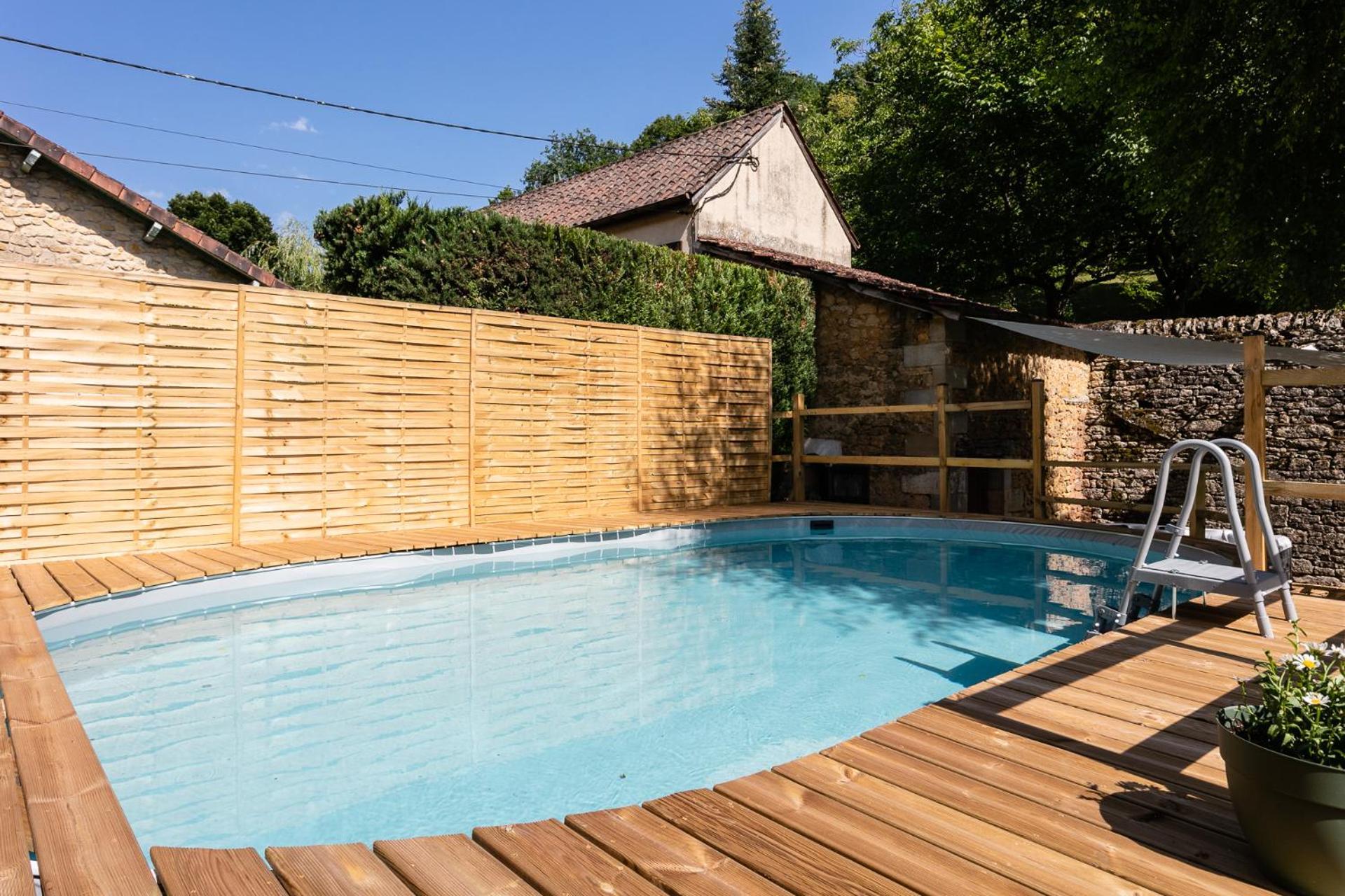 Wonderful House In Sarlat Center With Heated Pool & Jaccuzi Vila Exterior foto